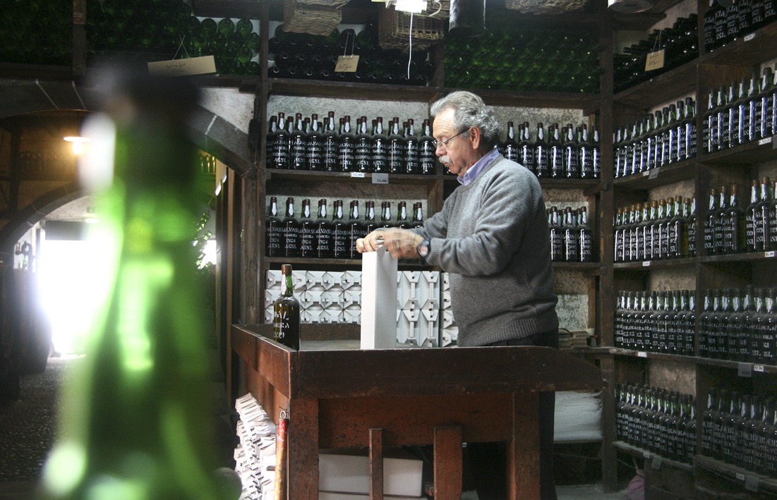 Weinkeller . Madeira